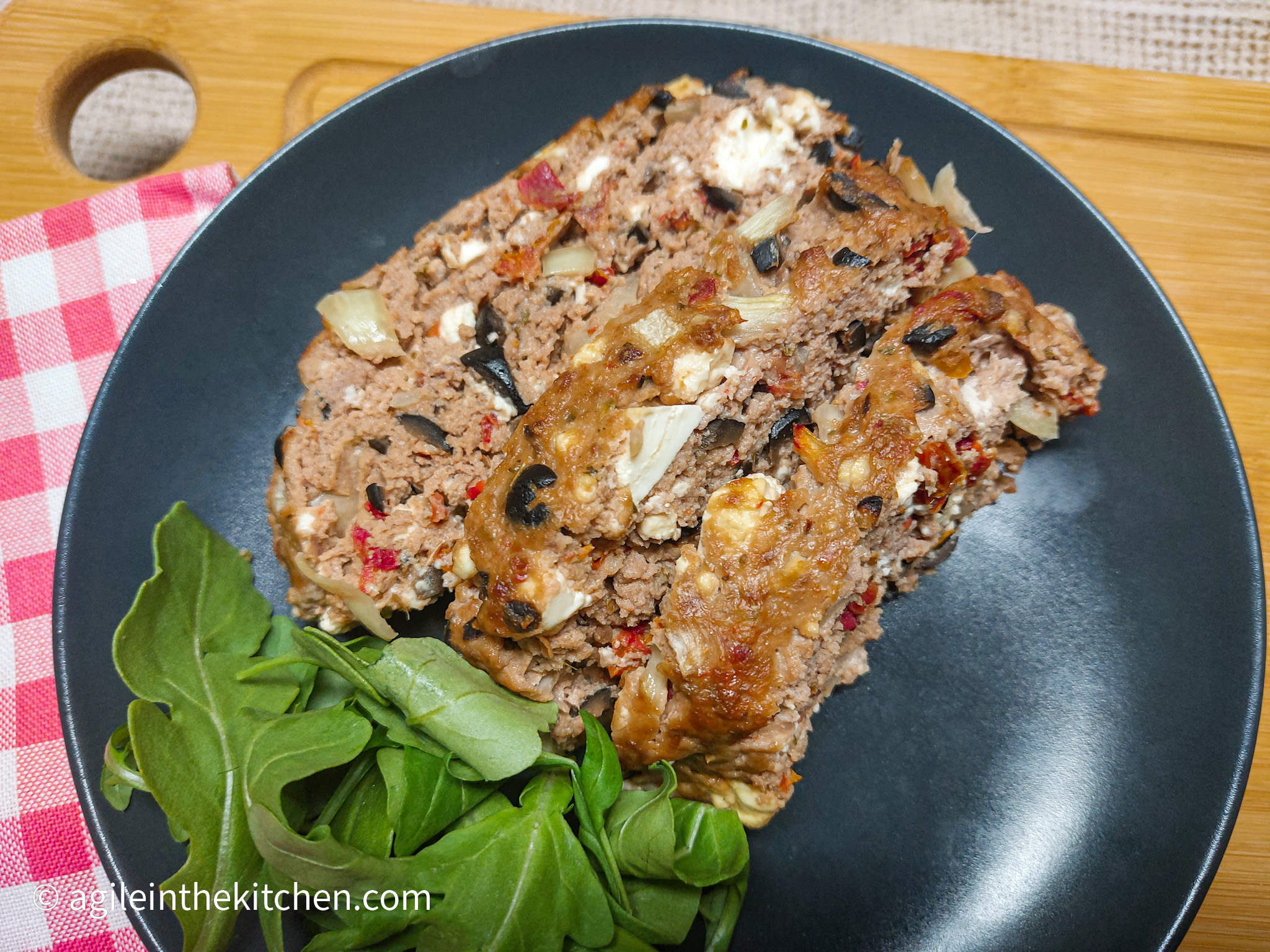 Mediterranean meatloaf