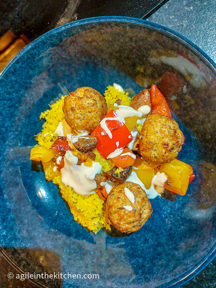 Fragrant saffron couscous