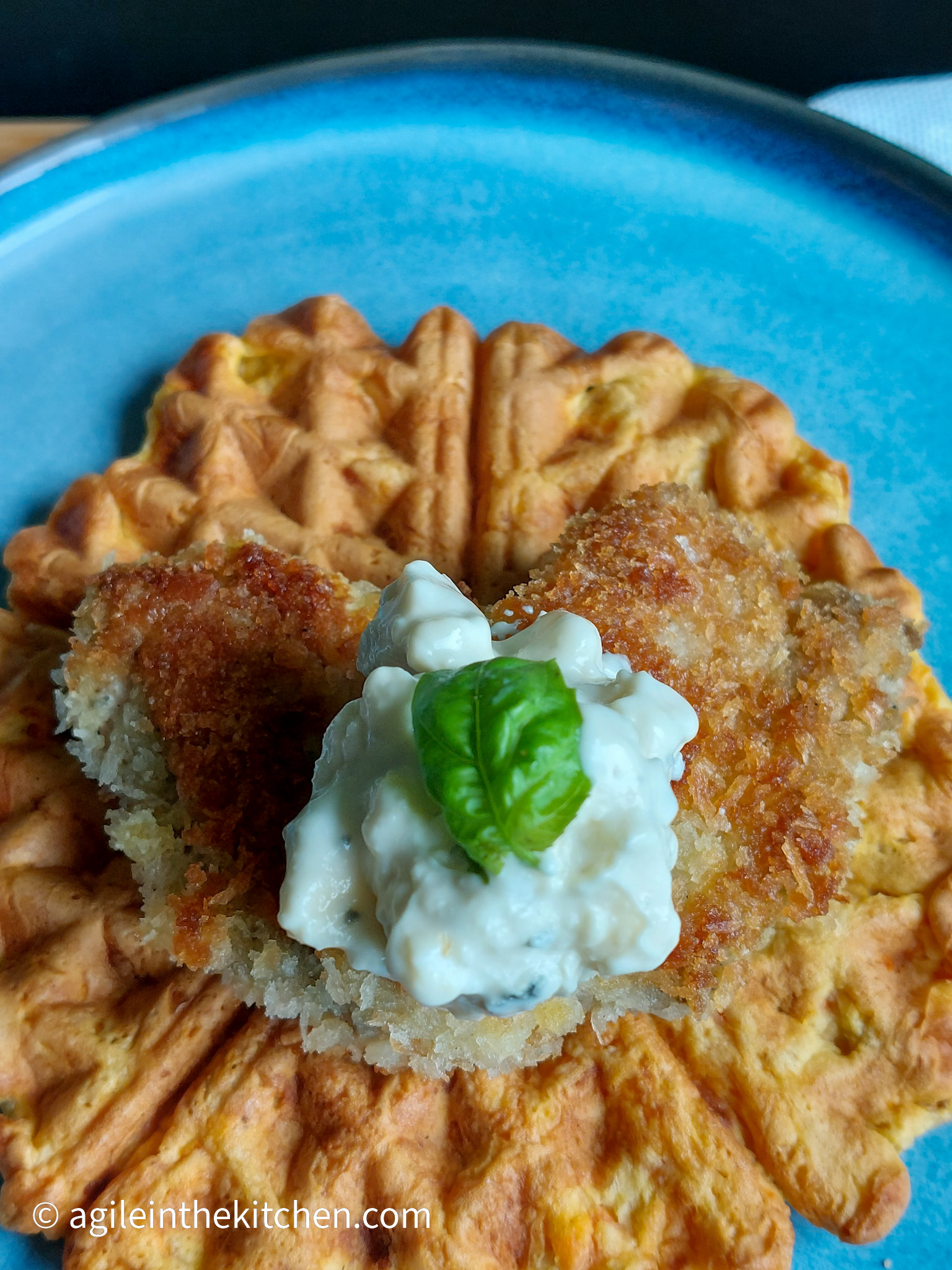 Carrot waffles