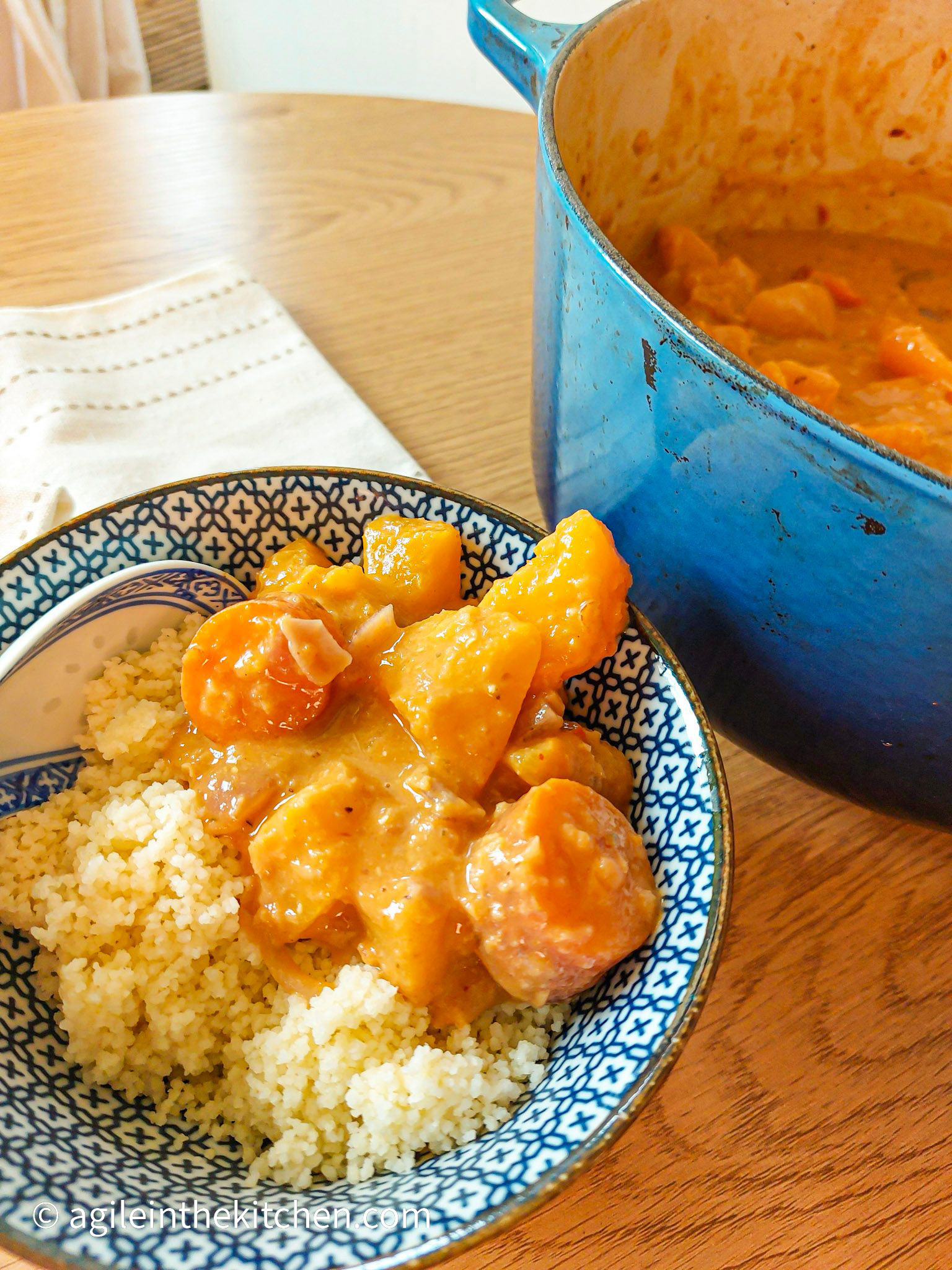 Butternut squash curry
